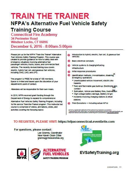 NFPA's alternative fuel vehicle safety training course NFPA's alternative fuel vehicle safety training course