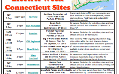 Plug-in Vehicles to be Featured at Multiple Events in Connecticut for National Drive Electric Week